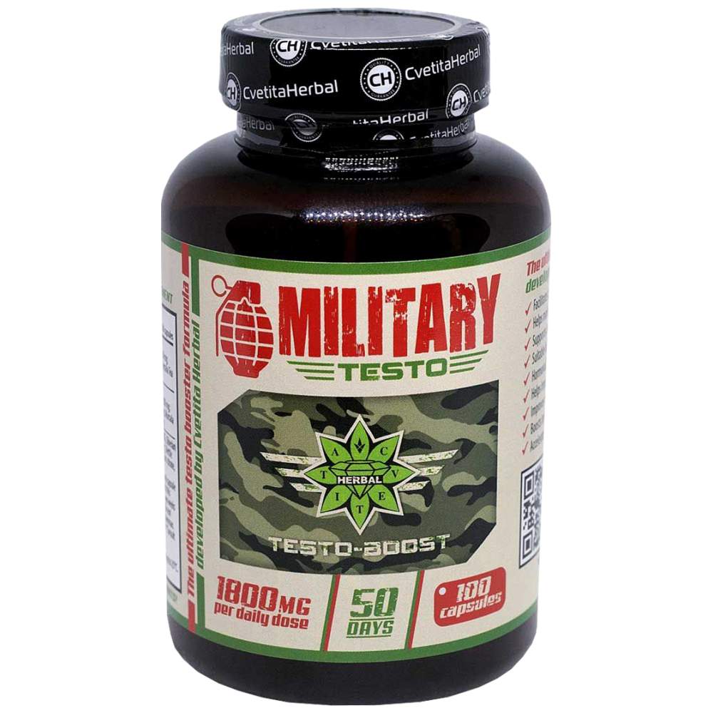 Военно тесто 900 mg - 100 капсули