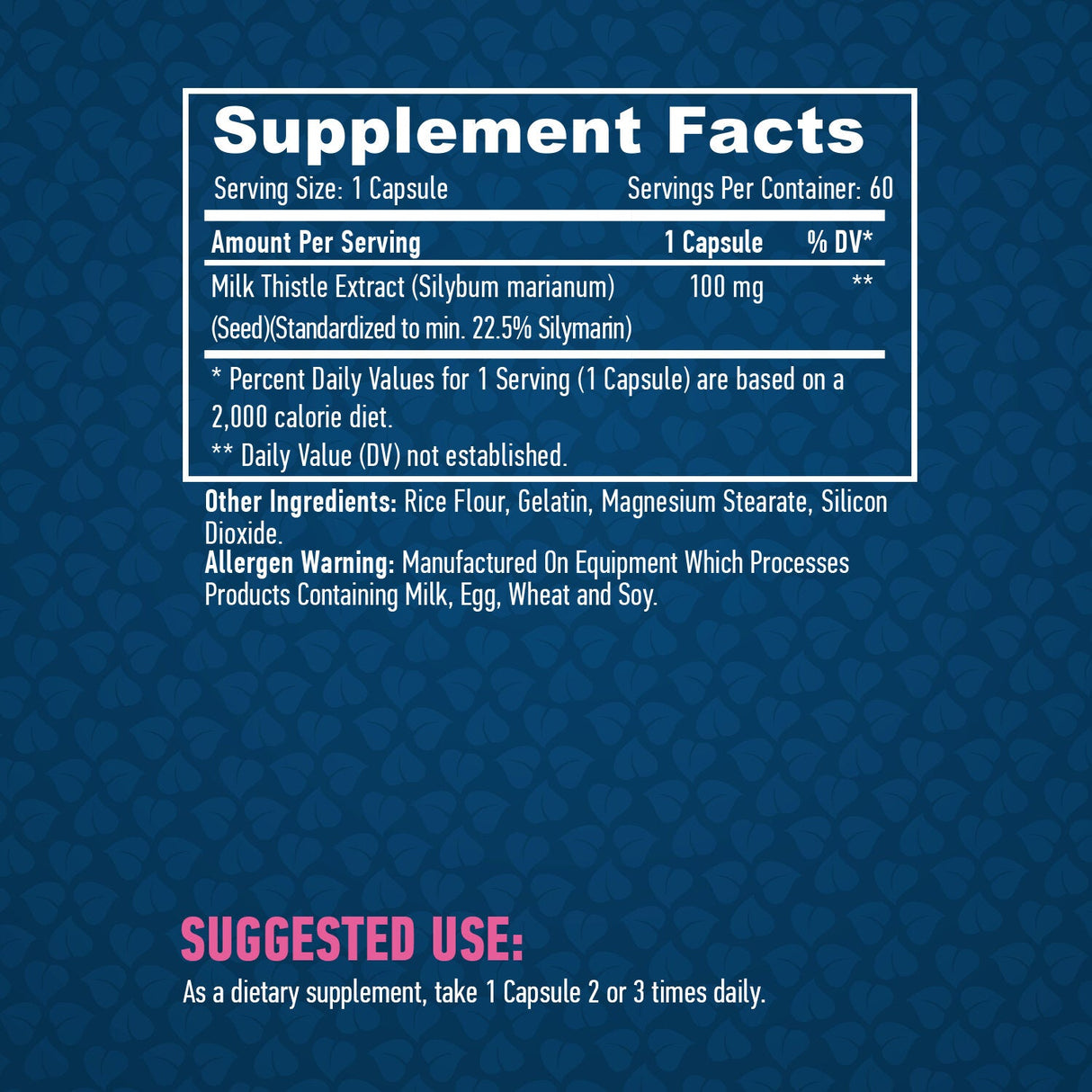 Млечен бодил 100 mg. / 60 vcaps.