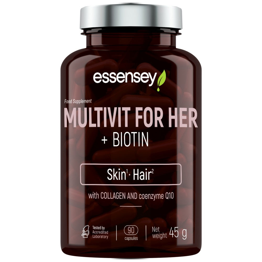 Multivit за нея + биотин - 90 капсули