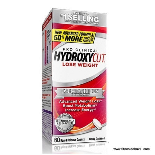 Pro Clinical Hydroxycut отслабване 50% бонус 90 капсули