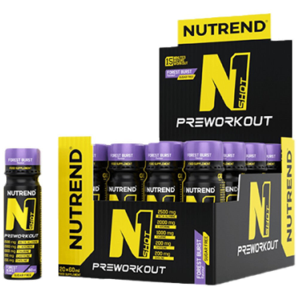 N1 изстрел преди тренировка - 20 x 60 ml