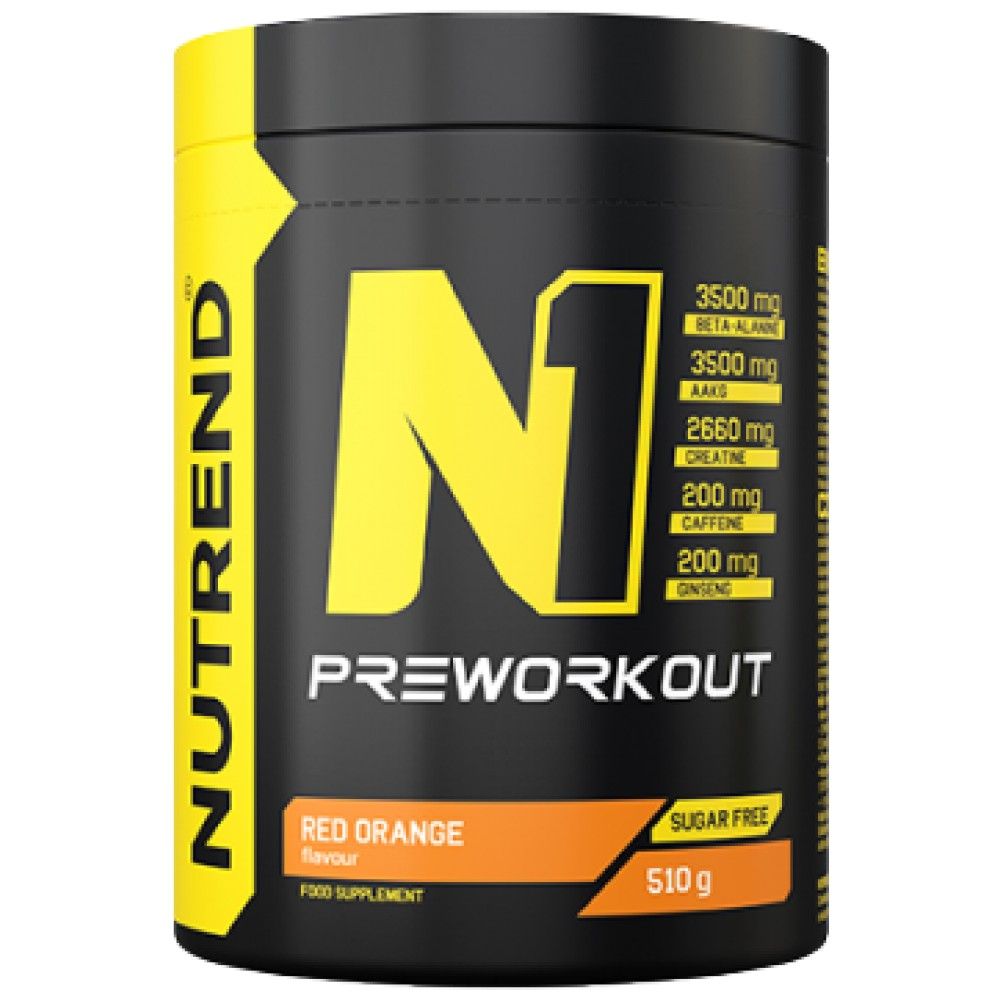 N1 Pre-Workout - 510 grams - Nutra Best Europe