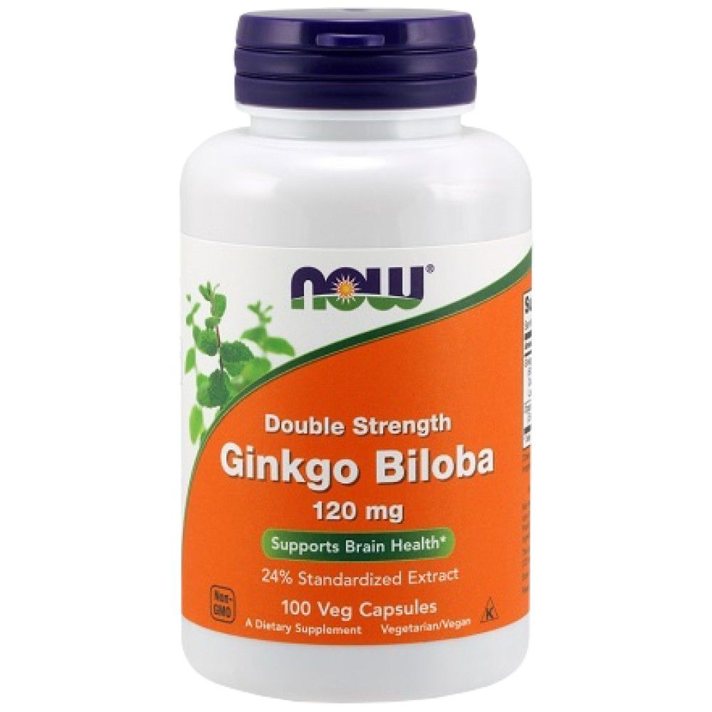 Ginkgo Biloba 120 mg / двойна якост - 100 капсули