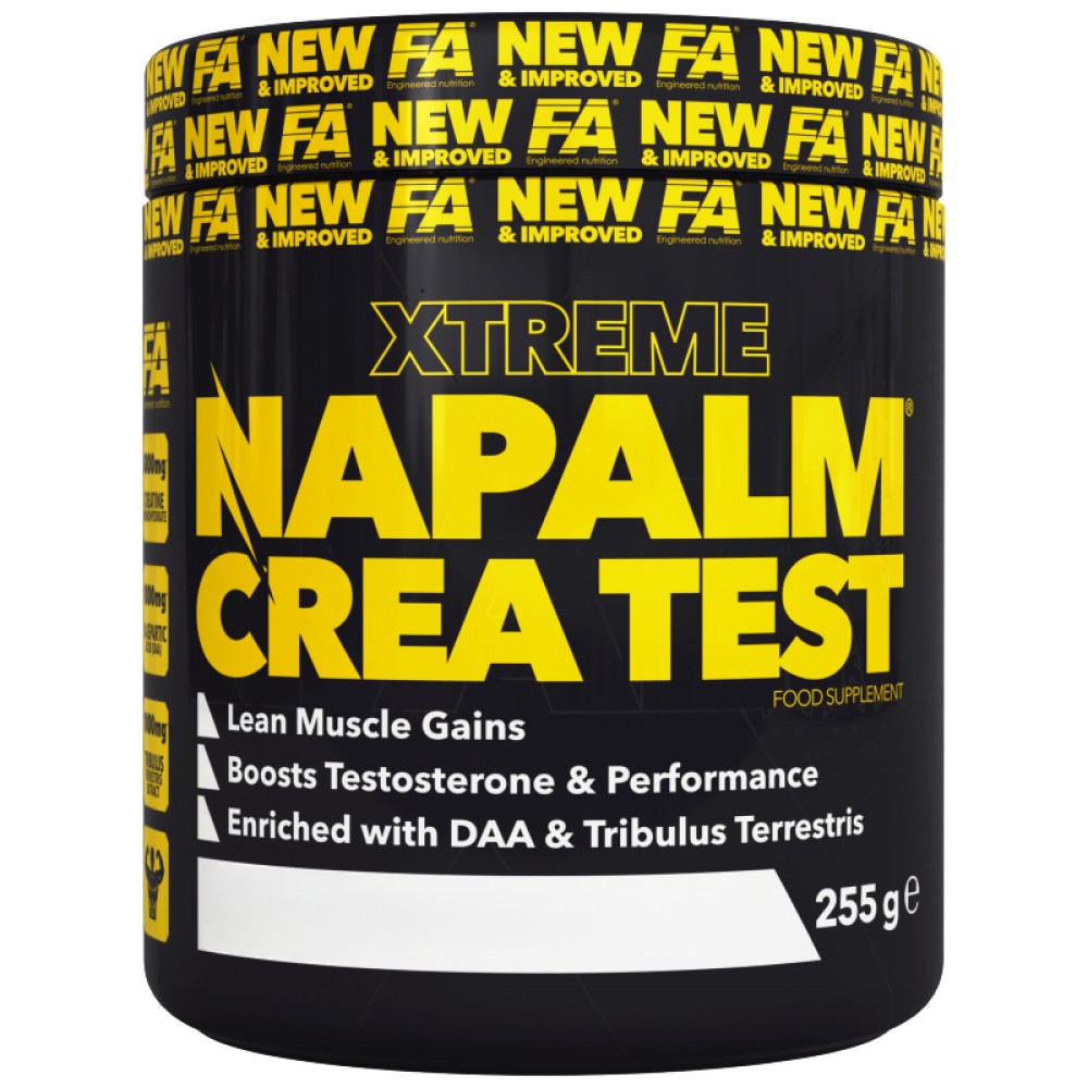 Napalm Crea Test | С DAA & Tribulus - 255 грама