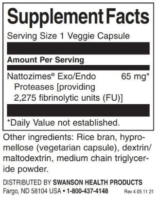 Nattozimes 65 mg - 90 капсули