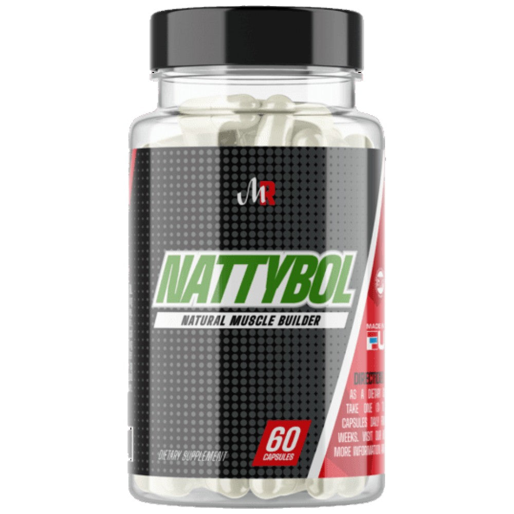Nattyball | Естествен мускулен строител - 60 капсули