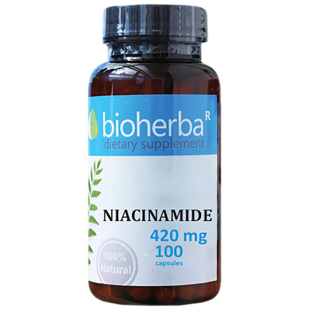 Ниацинамид 420 mg - 100 капсули