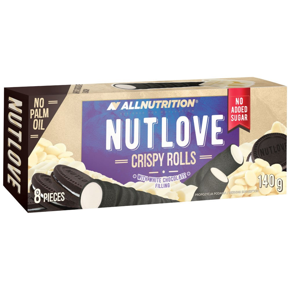 Хрупкави ролки от Nutlove - Цигари - 140 грама