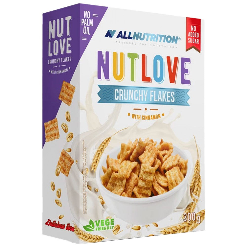 Nutlove | Хрупкави люспи с канела - 300 грама