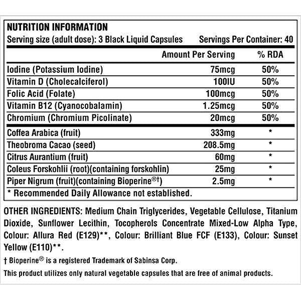 Lipo 6 черно / нейните 120 капсули