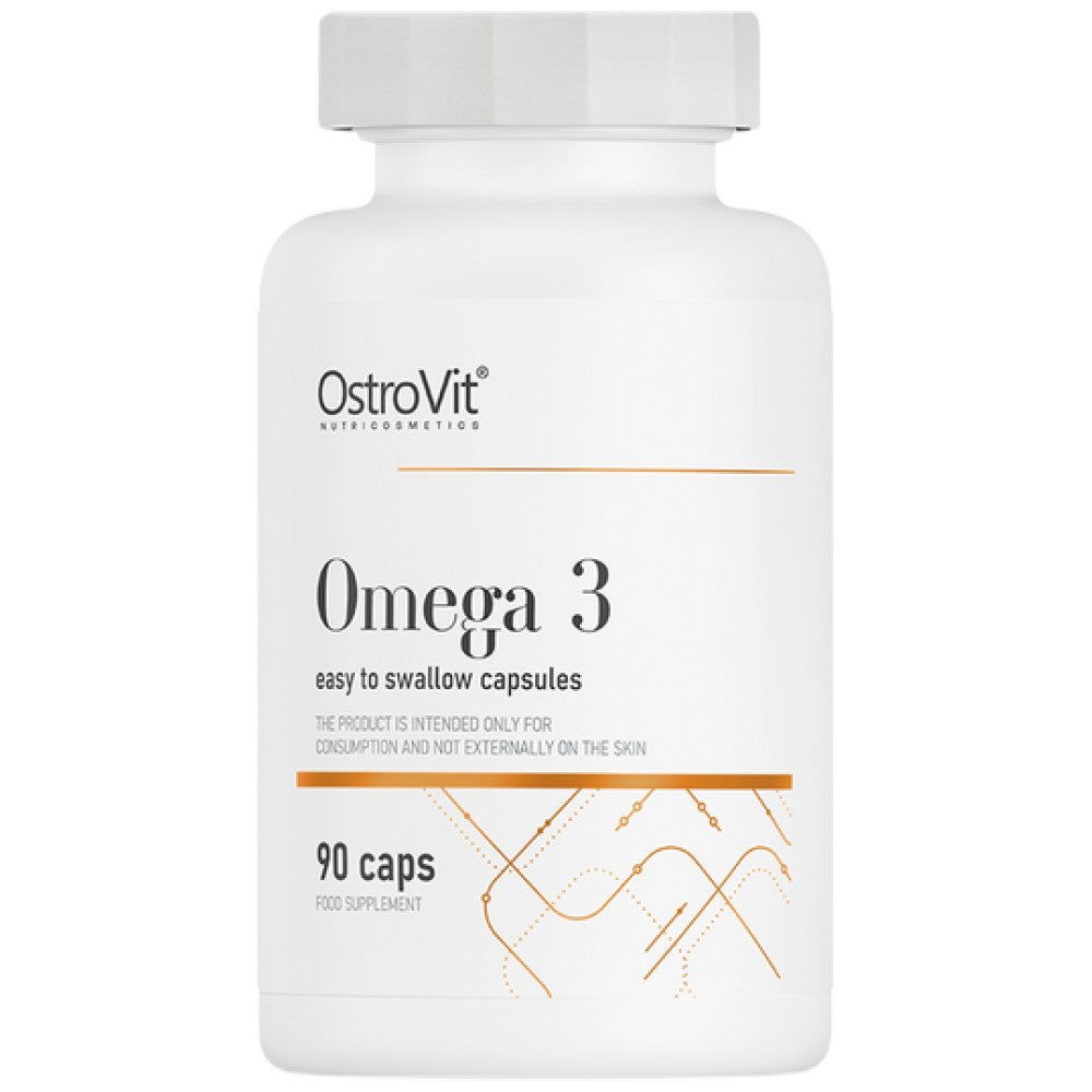 Omega 3 500mg | Лесен за поглъщане 90 гел капсули