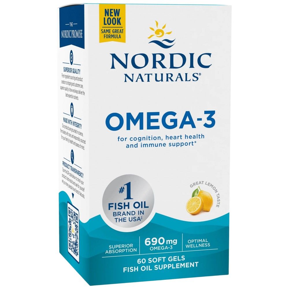 Омега -3 690 mg - 60 мекигелци