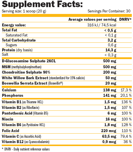 Osteo Ultra jointdrink/600g.
