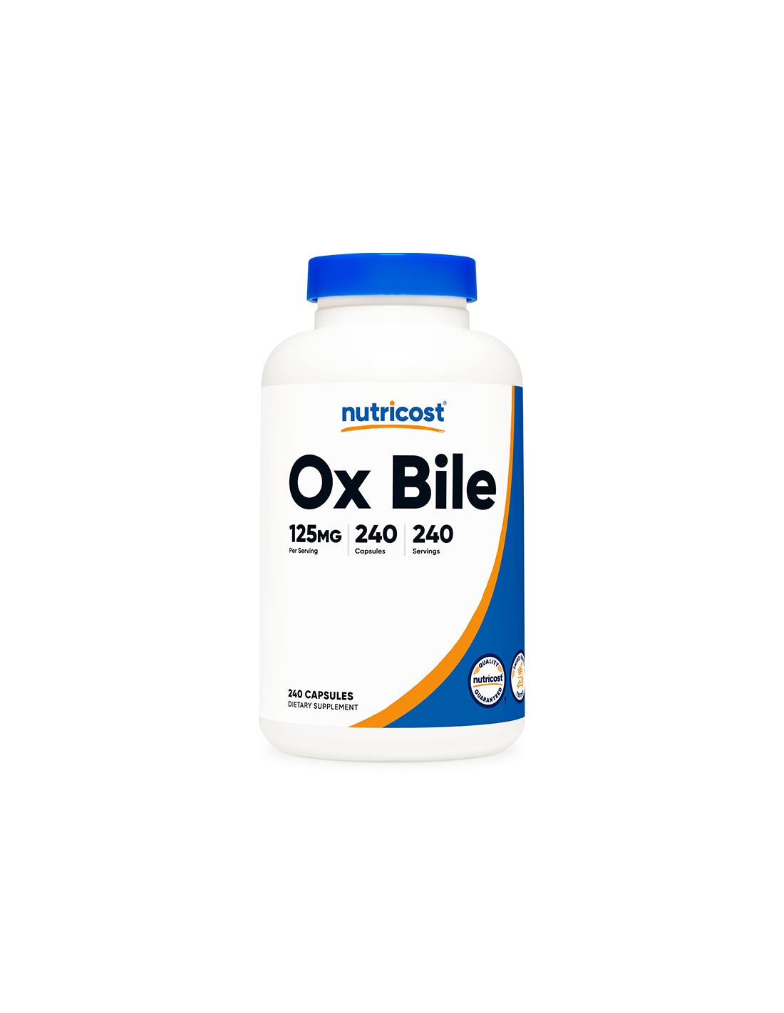 Храносмилане - волска жлъчка (волска жлъчка), 240 <tc>Nutricost</tc> капсули