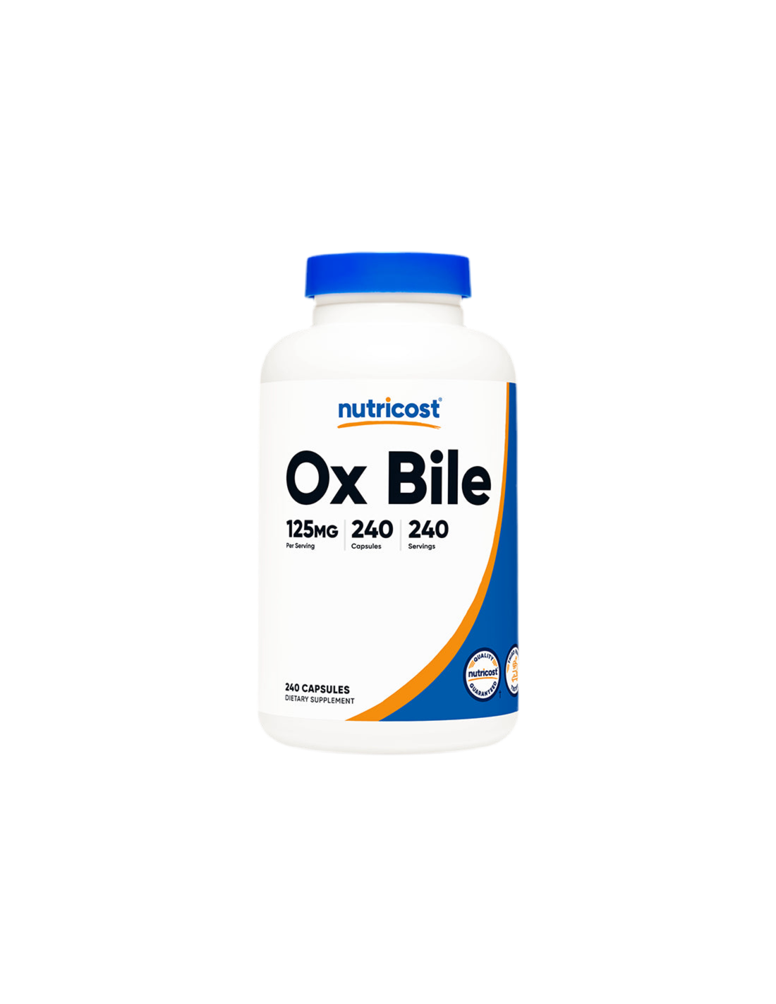 Храносмилане - волска жлъчка (волска жлъчка), 240 <tc>Nutricost</tc> капсули
