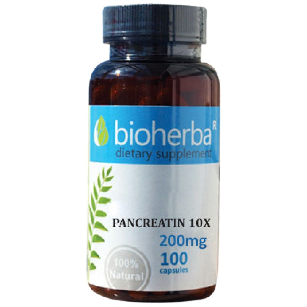 Панкреатин 10x 200 mg - 100 капсули