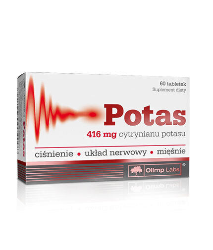 Калиев цитрат / Potas 416mg. 60 раздела. Олимп