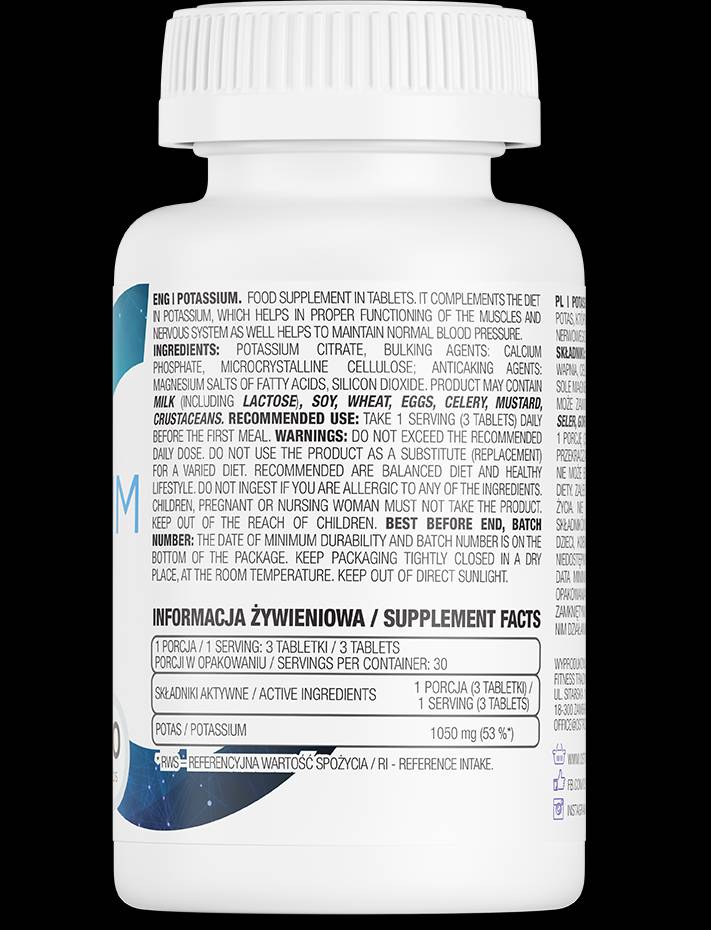 Калиев цитрат 350 mg 90 таблетки