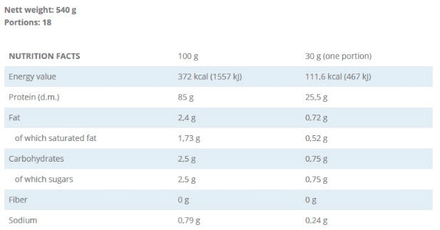 Premium X -Wheey - 0,540 kg