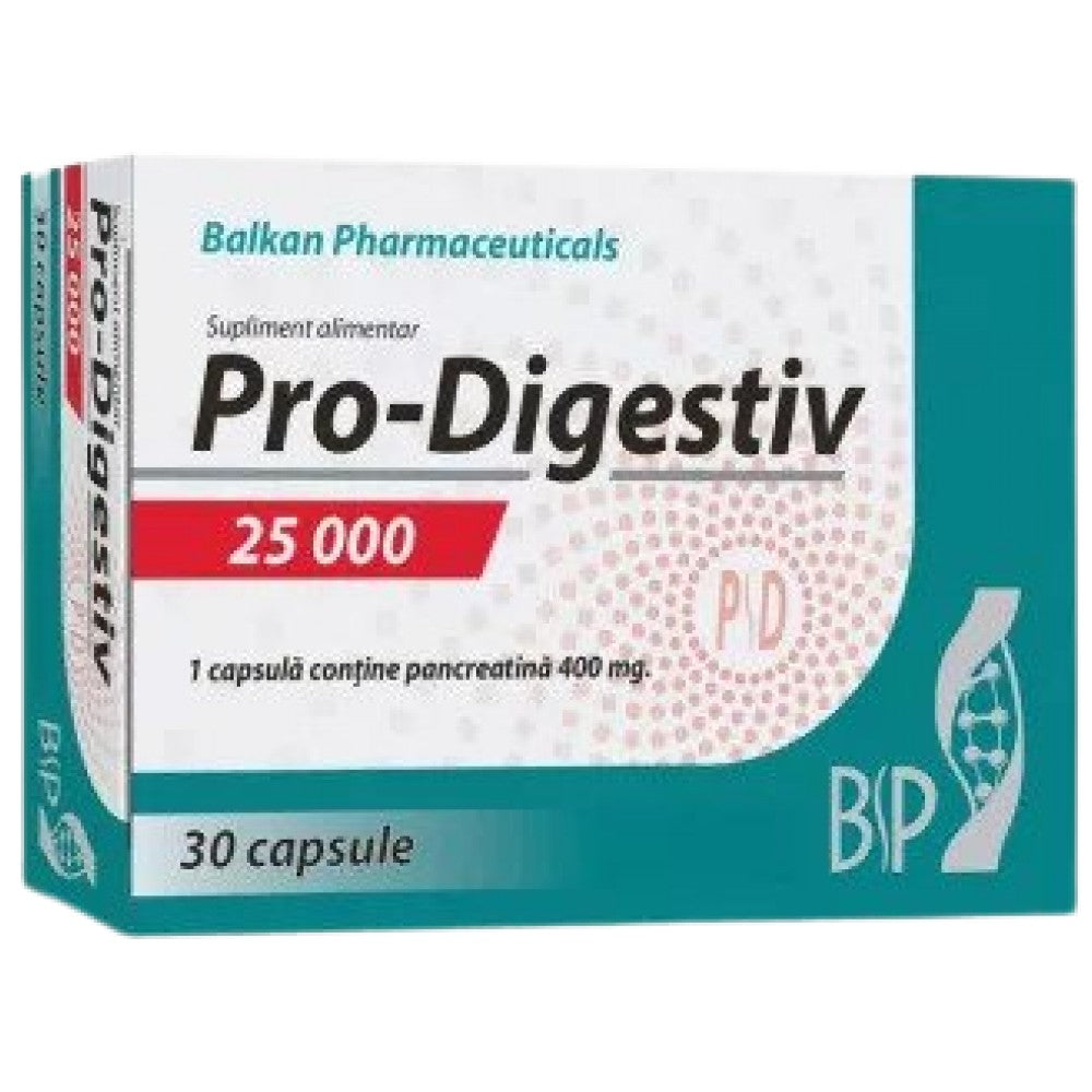 Pro-Digestiv 25000 | Панкретин 400 mg - 30 капсули