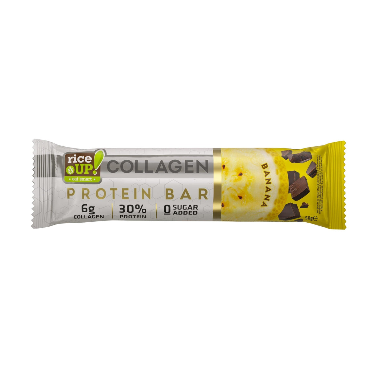 Protein Bar with 6g Collagen & No Added Sugar - 50g - Nutra Best Europe