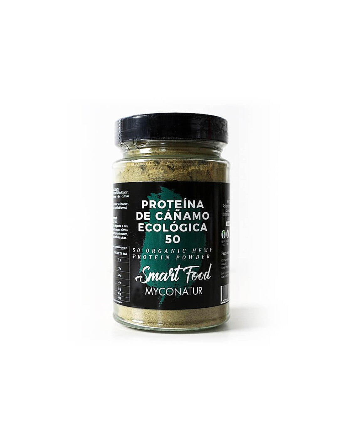 Proteina de canamo, Bio - Органичен конопен протеин на прах, 180 гр <tc>Myconatur</tc>