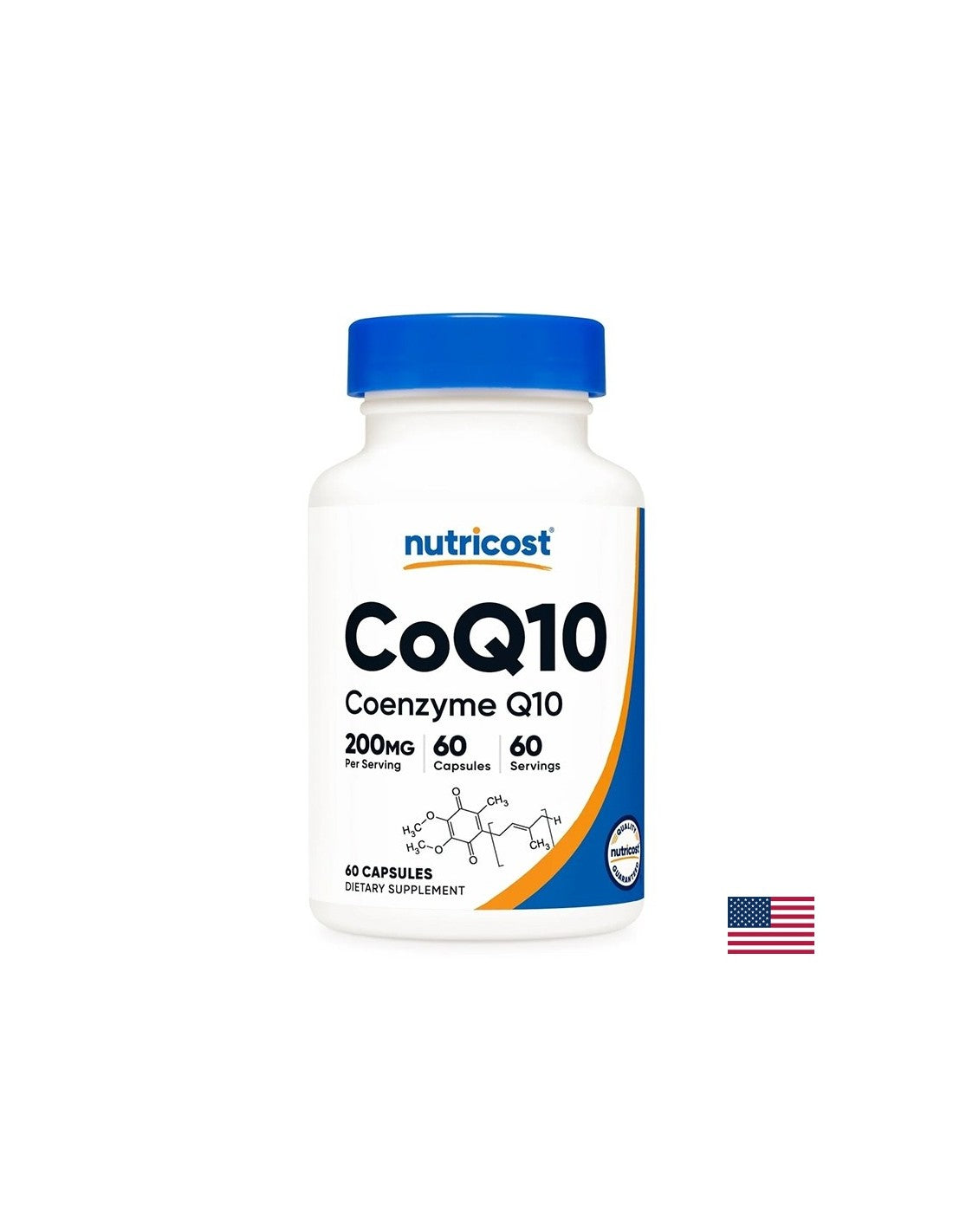 Мощен антиоксидант за здравословно сърце - коензим Q10, 200 mg x 60 капсули