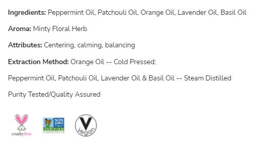 Мир и хармония | Успокояваща маслена смес - 30 ml