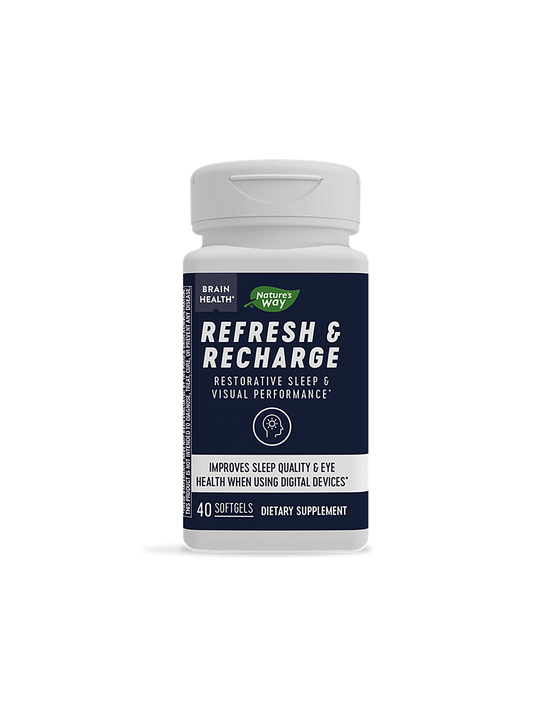 Опресняване и презареждане / срещу умора и безсъние, 40 Nature Way's Softgel капсули