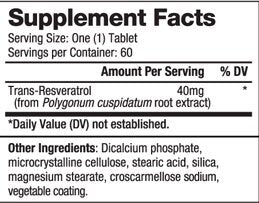 Resveratrol 40 mg / 60 капачки