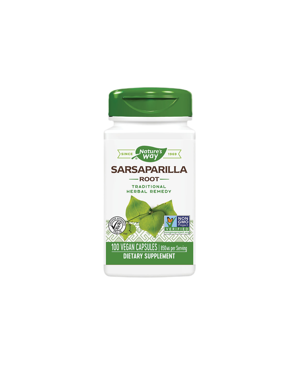 Sarsaparilla корен 425 mg - 100 капсули