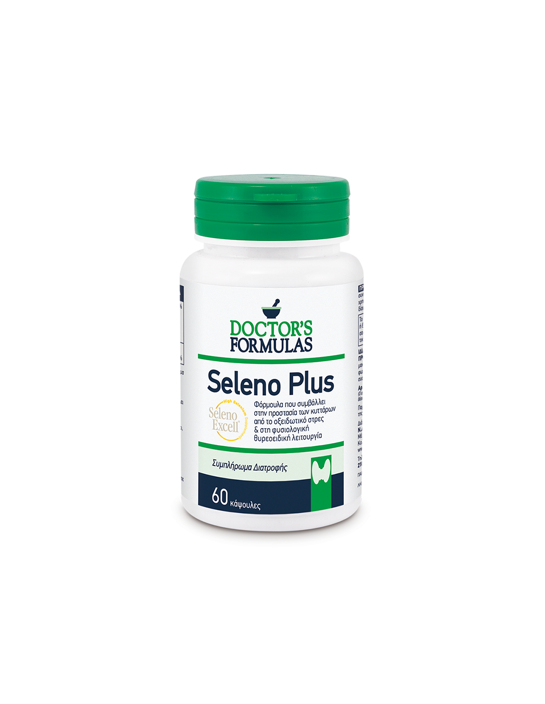 Selenium + витамин Е - Seleno Plus, 60 капсули лекарски формули