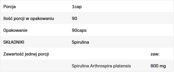 Спирулина 800 mg - 90 капсули