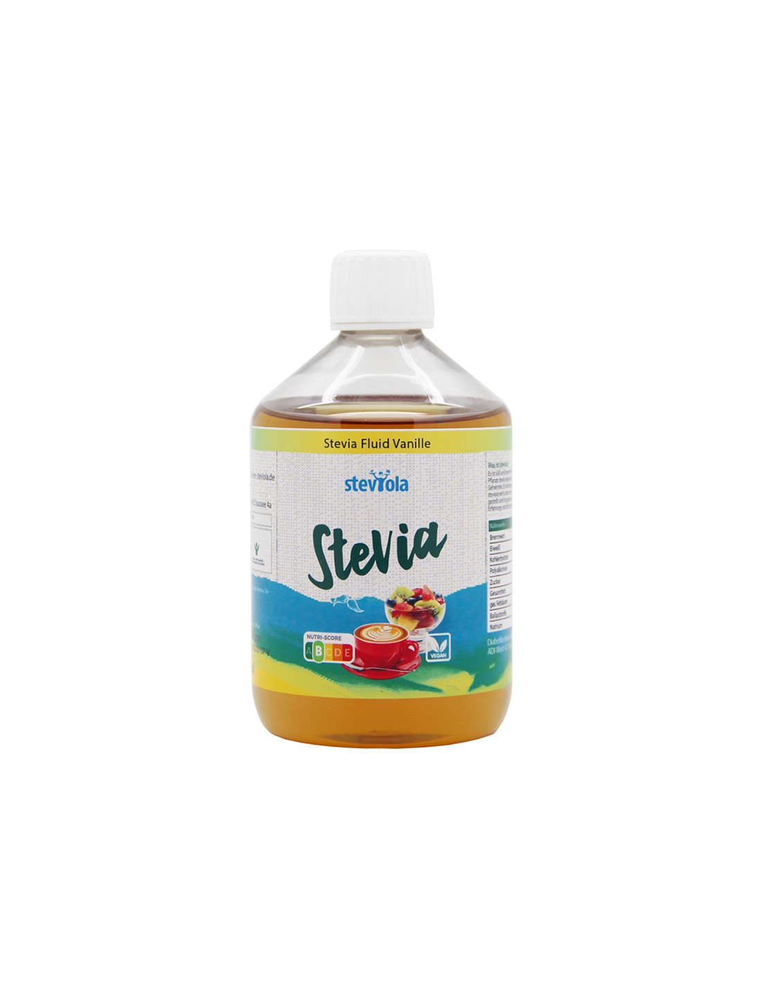 Течна стевия с ванилов аромат - Steviola, 500 ml