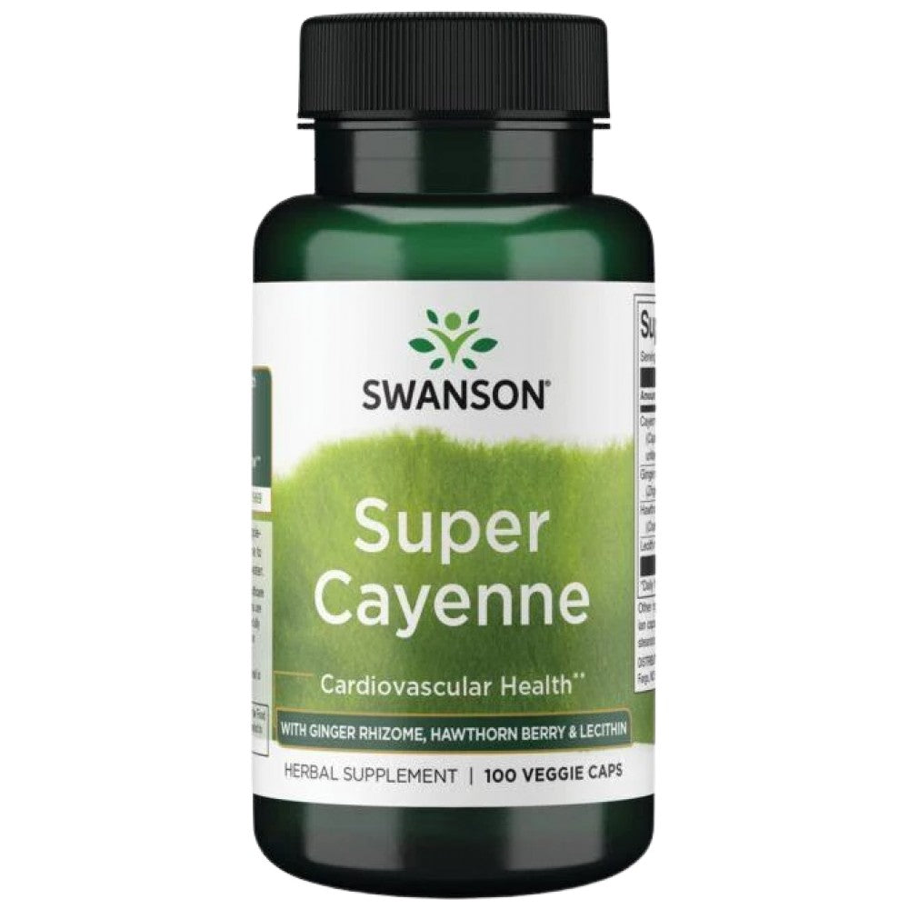 Super Cayenne | С джинджифил и глог 100 капсули