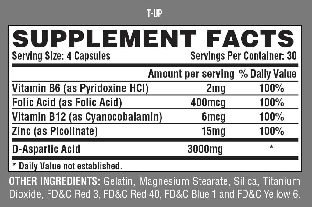 T -up черно - 120 капсули