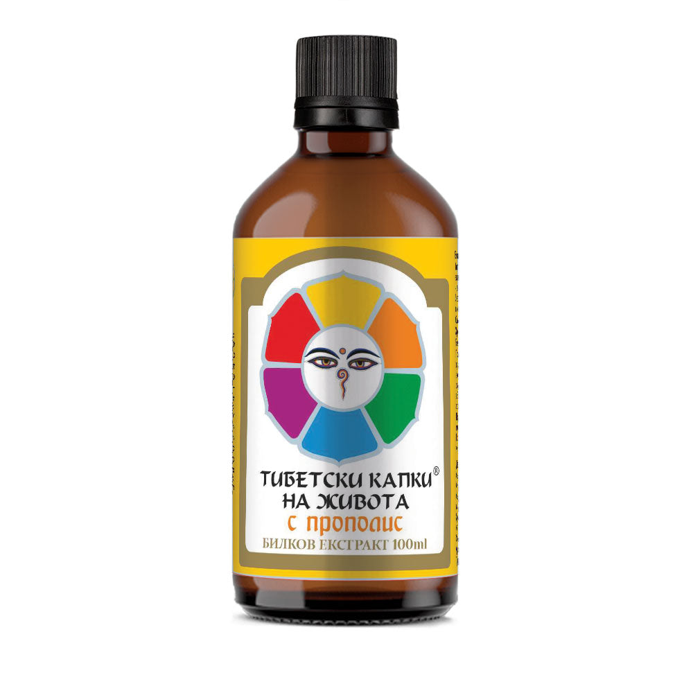 Тинктура тибетски спад с прополис - 100 ml