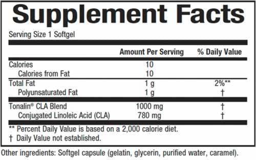 Тоналин CLA 1000 mg 90 гел капсули