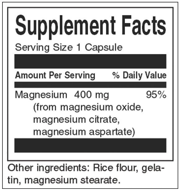 Троен магнезиев комплекс 400 mg - 30 капсули