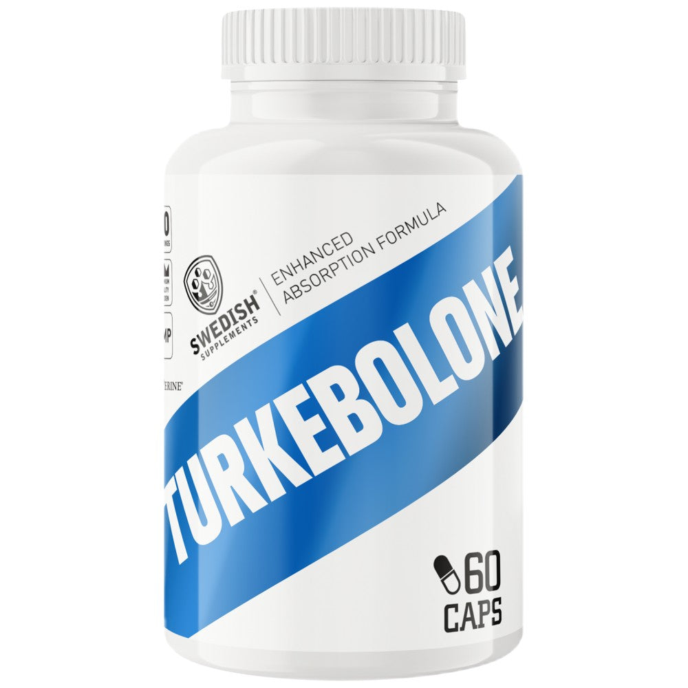 Turkebolone | Туркестерон 500 mg с Bioperine® - 60 капсули