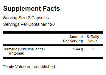 Куркума 720 mg - 240 капсули