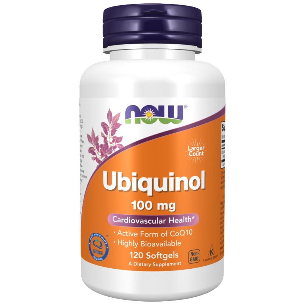 Убихинол 100 mg - 120 мекигелци