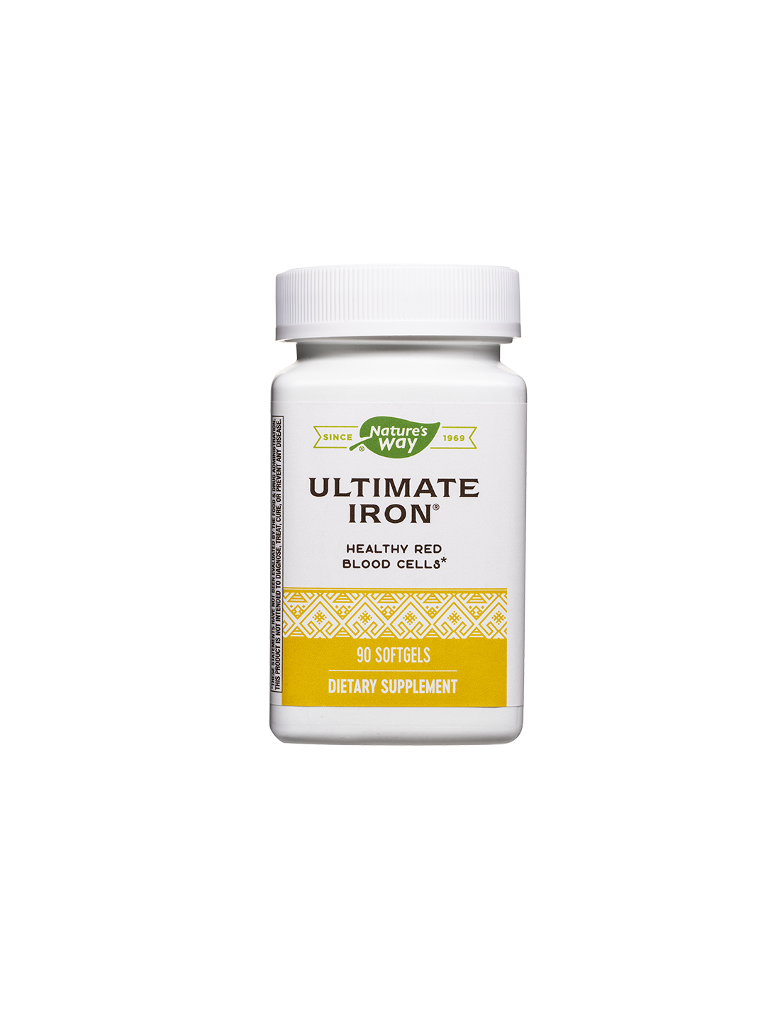 Крайно желязо - формула с желязо, фолат и витамин В12 (за анемия), 90 Softgels Nature's Way