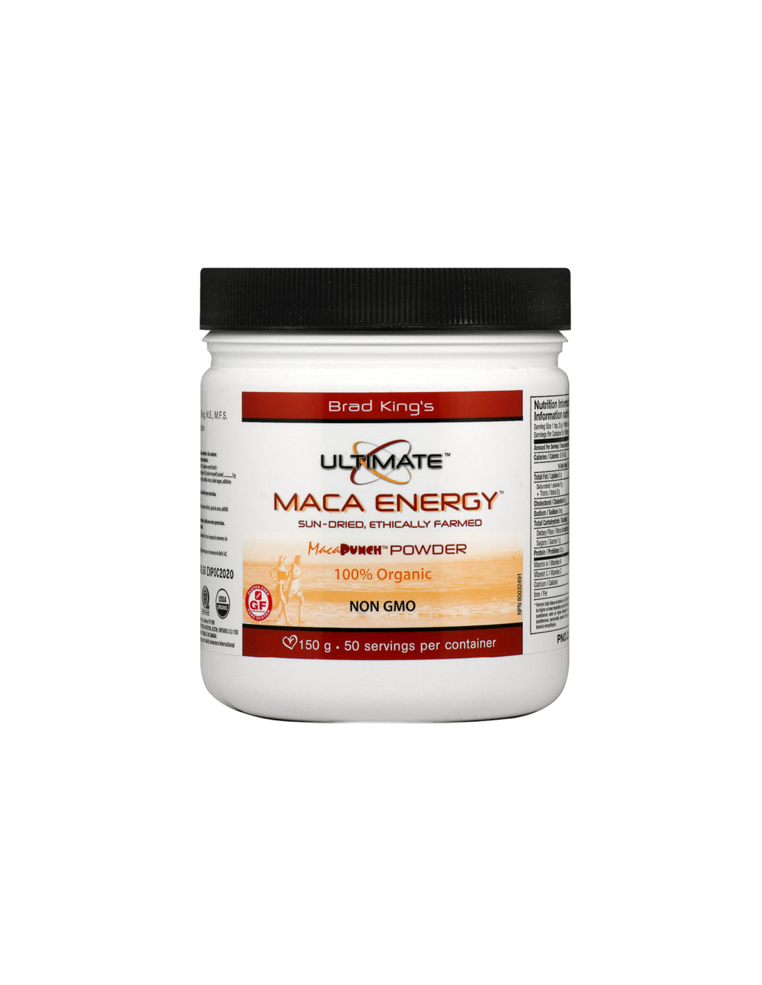 Ultimate® Maca Energy Organic/ Мака 150 гр. на прах х 50 дози <tc>Natural Factors</tc>
