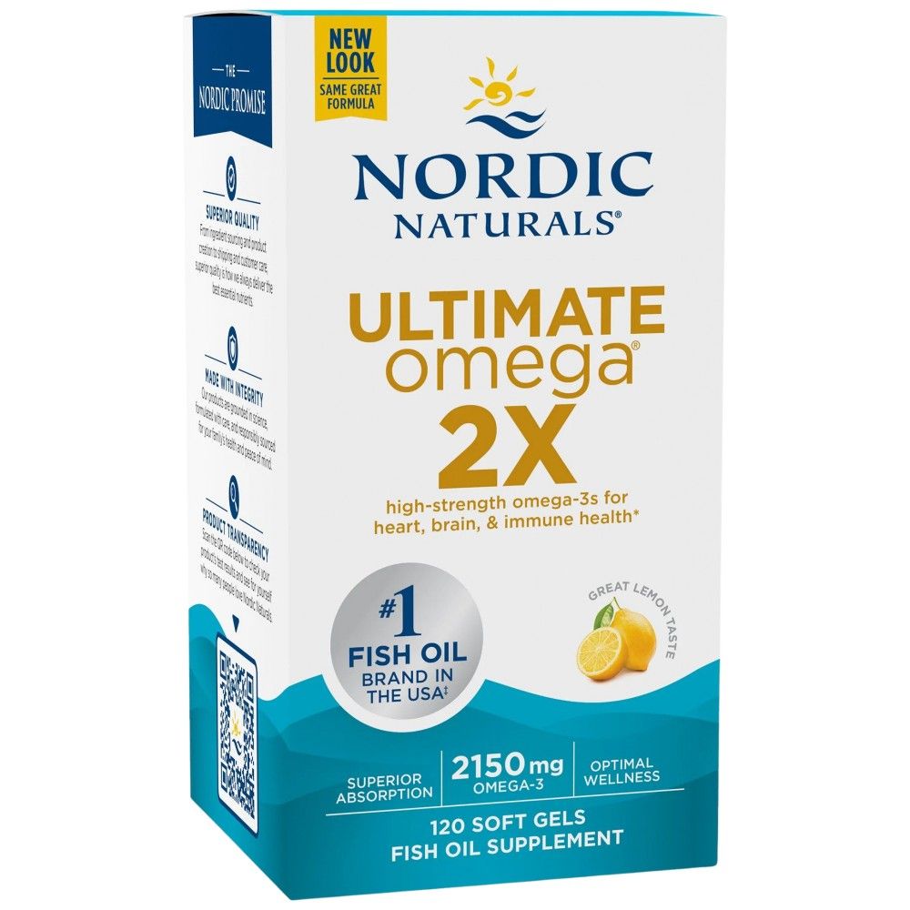Ultimate Omega 2x 2150 mg - 120 Softgels