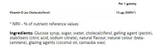 Ultravit Gummies витамин D/60 Gummies