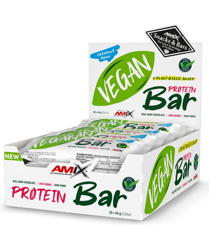 Кутия за веган протеинов бар/20 x 45 g