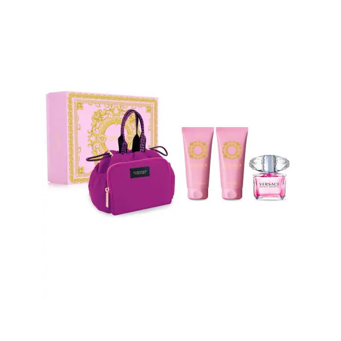 <tc>VERSACE</tc> Тоалетна вода Bright Crystal Спрей 90 ml Комплект 4 части