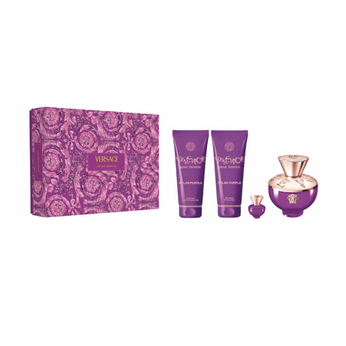 <tc>VERSACE</tc> Dylan Purple Eau De Parfume Spray 100ml комплект 4 бр