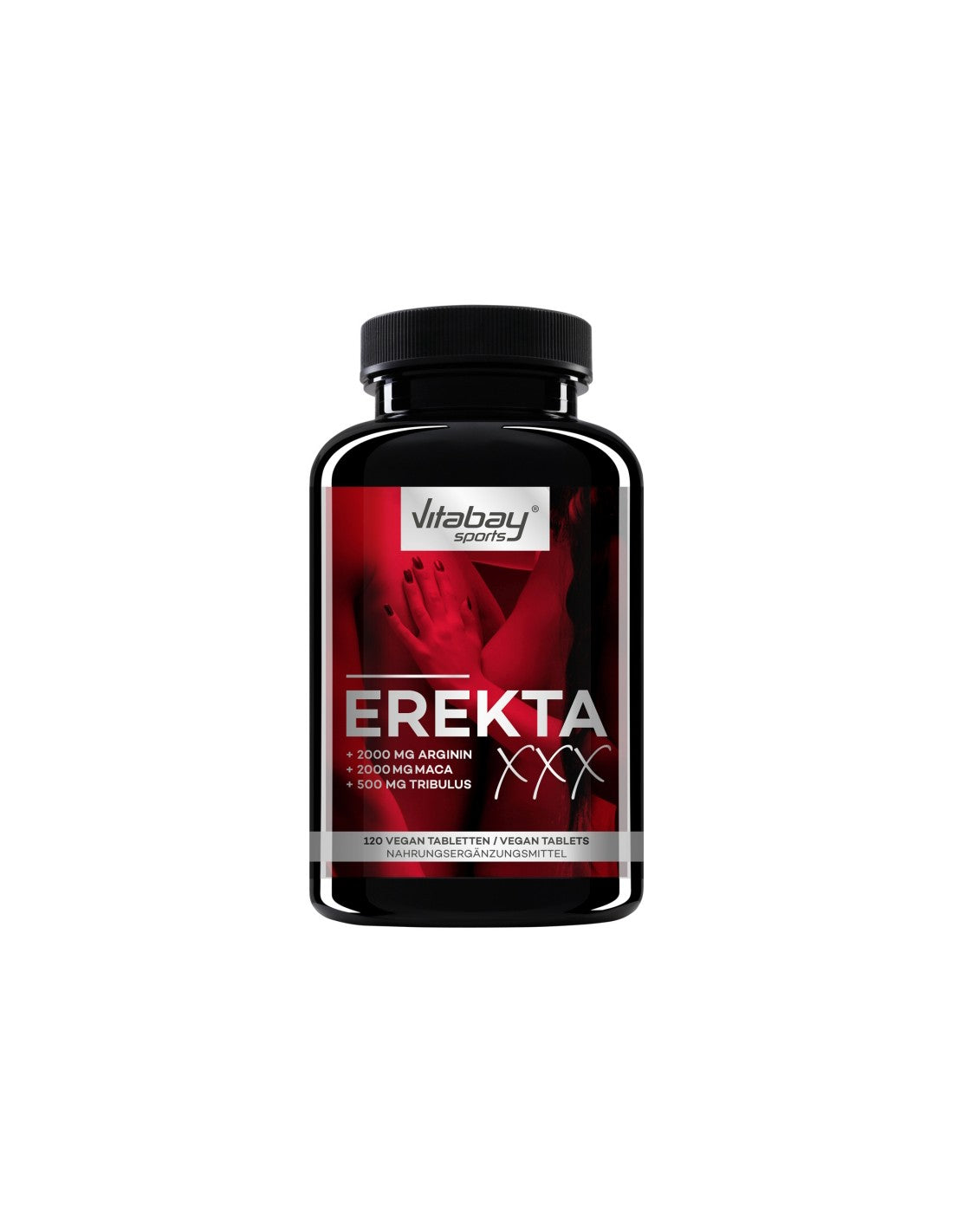 Sports Erektaxxx - Формула за активния човек с аргинин, мака, Tribulus terrestris, 120 капсули